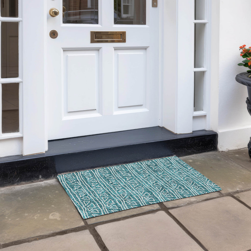 addison chantille acn730 teal rug