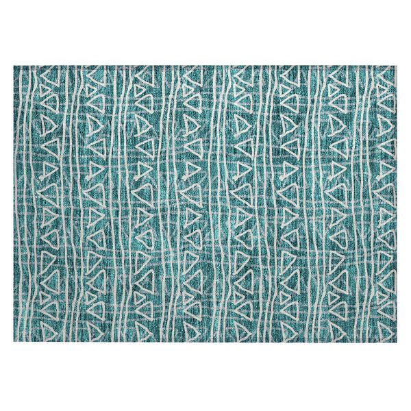 addison chantille acn730 teal rug