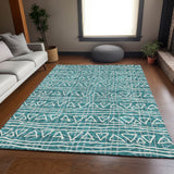 addison chantille acn730 teal rug