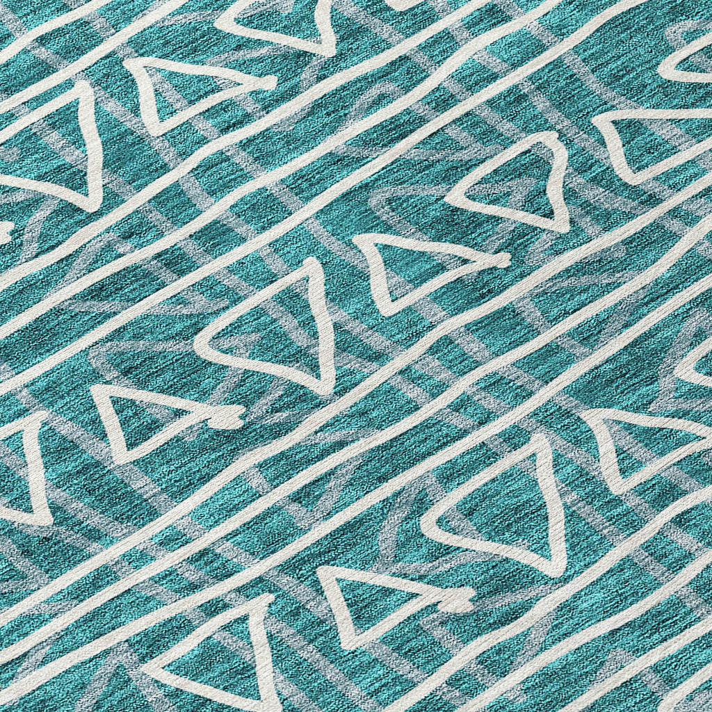 addison chantille acn730 teal rug