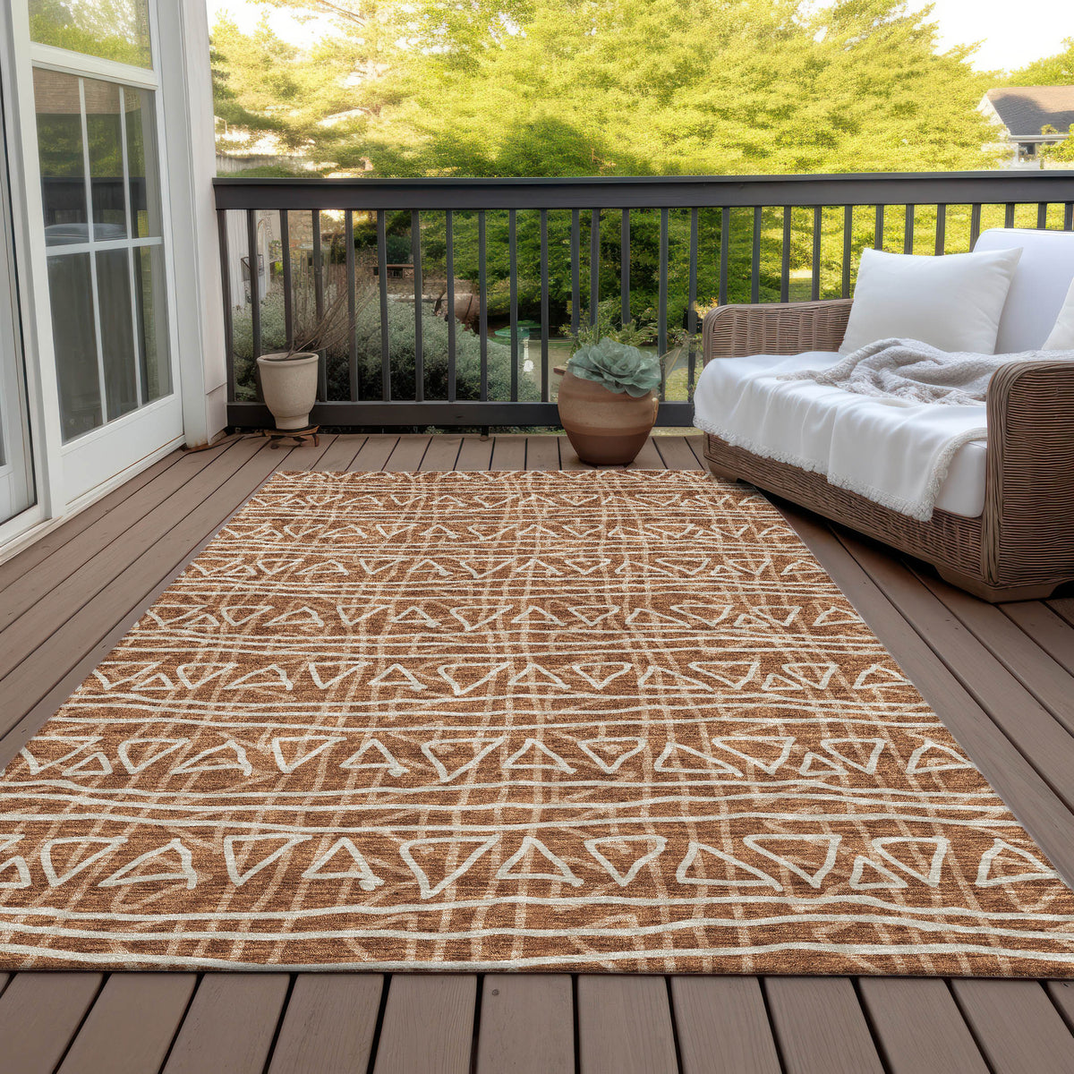addison chantille acn730 terracotta rug