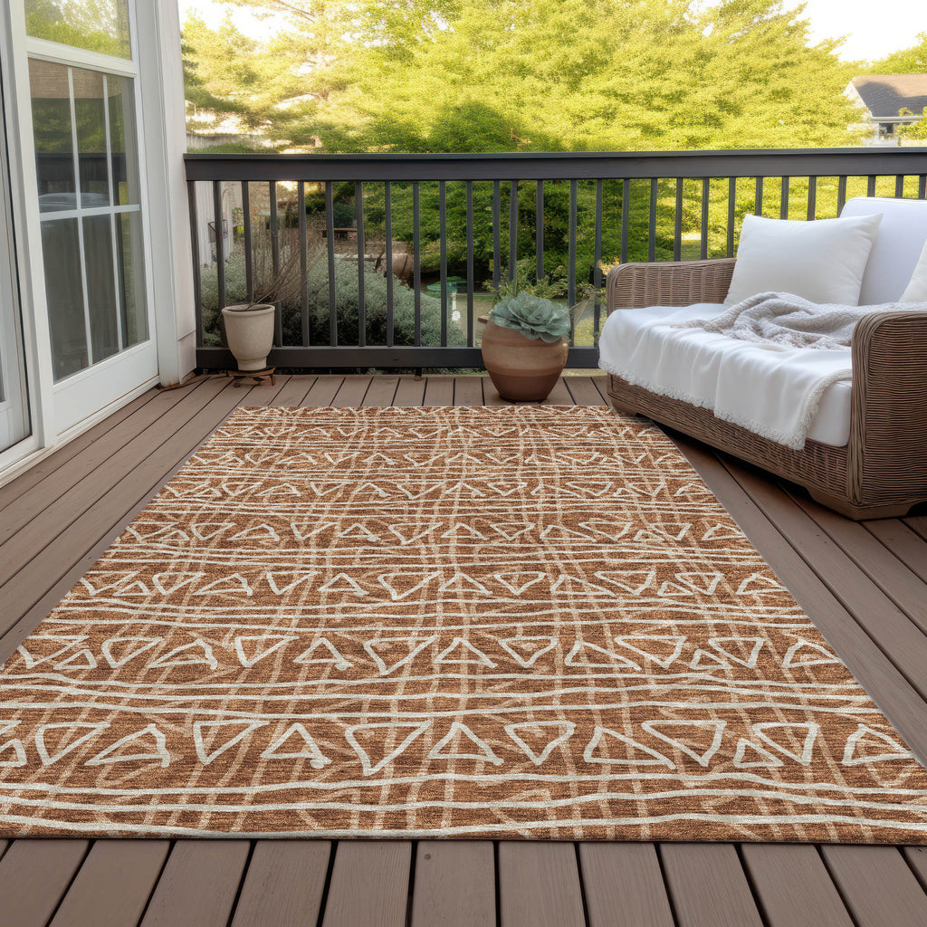 addison chantille acn730 terracotta rug