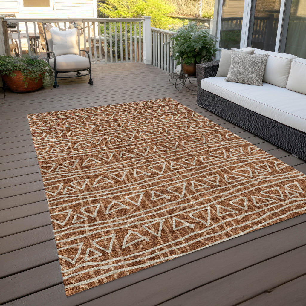 addison chantille acn730 terracotta rug