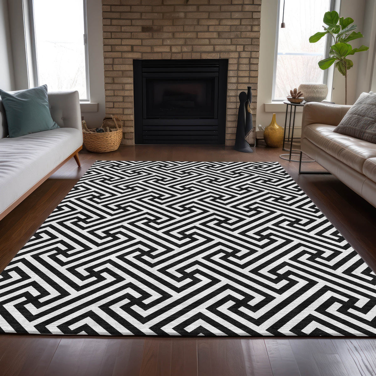 addison chantille acn731 black rug