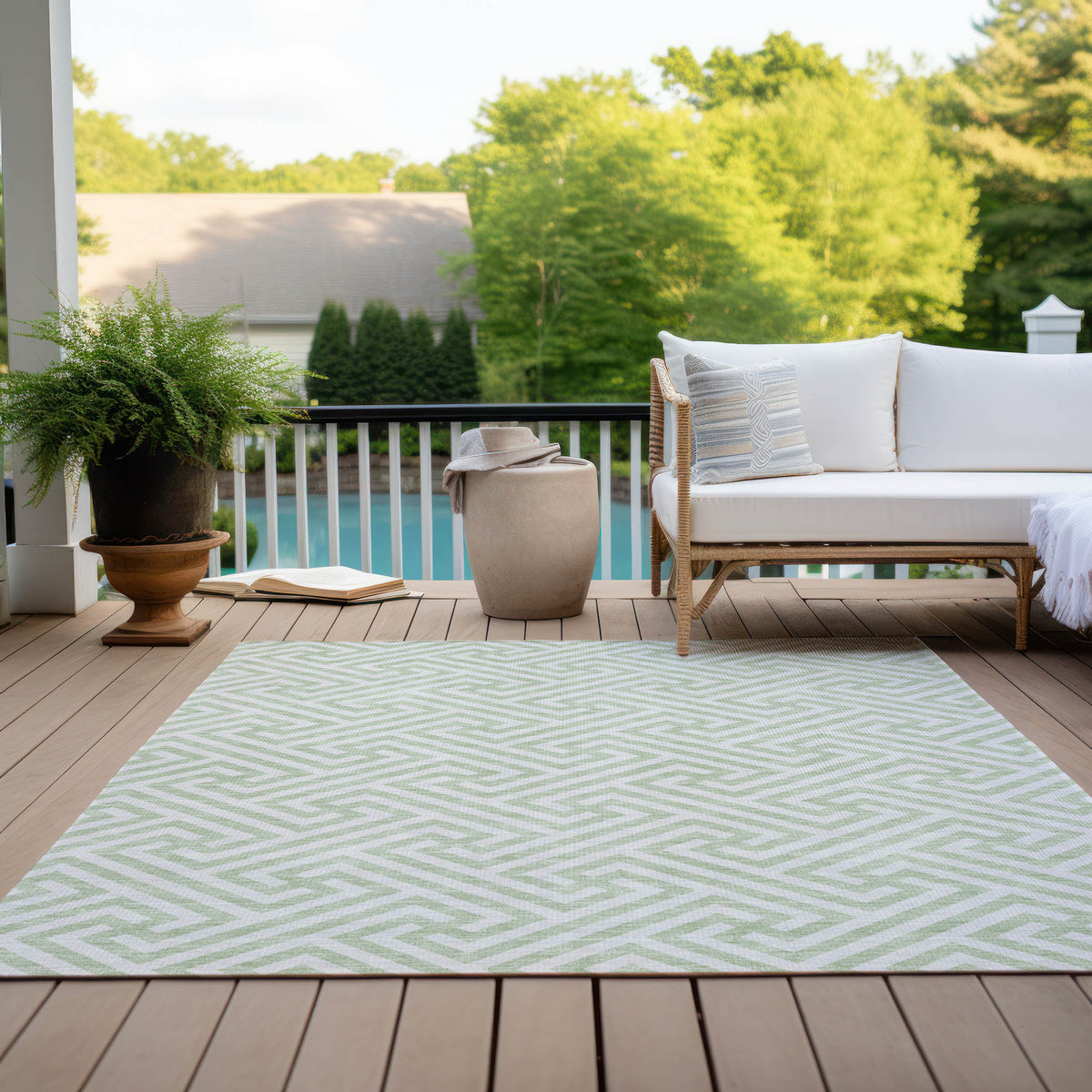 addison chantille acn731 mint rug