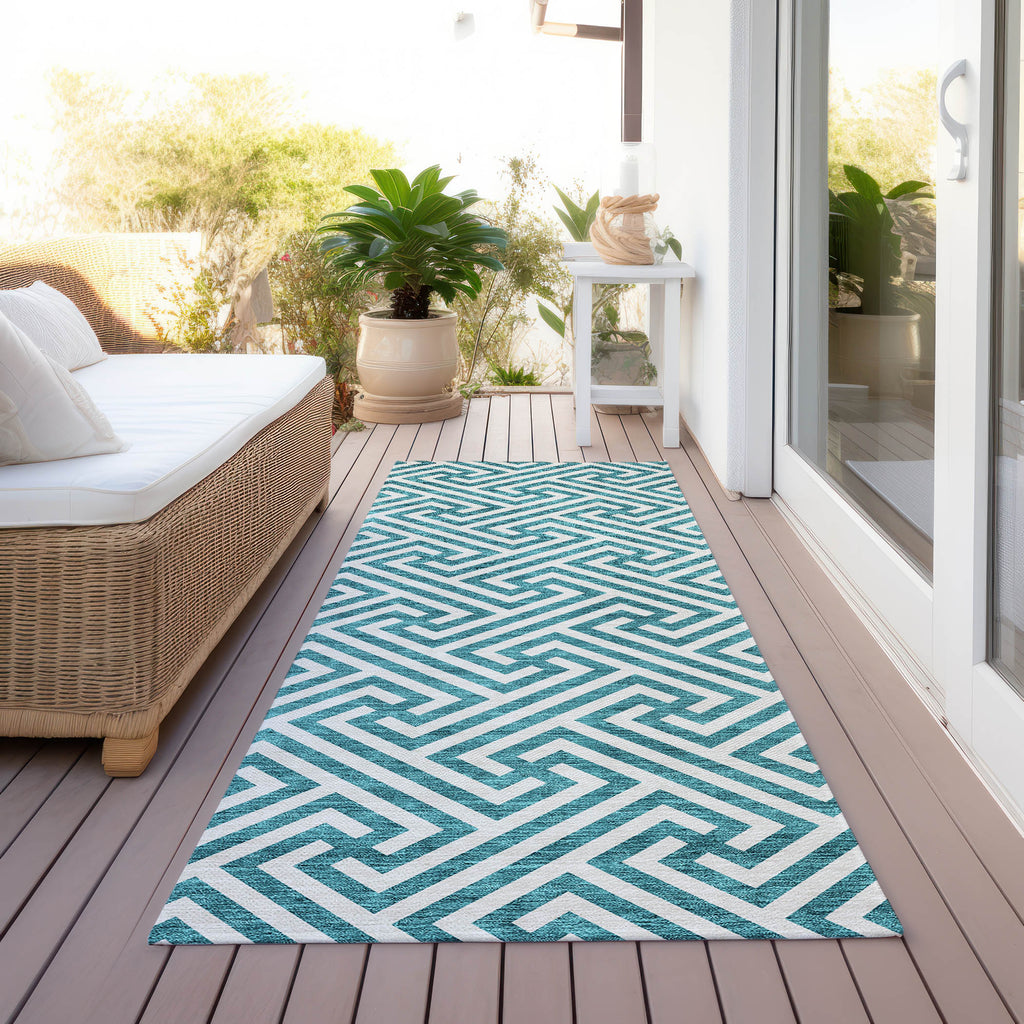 addison chantille acn731 teal rug