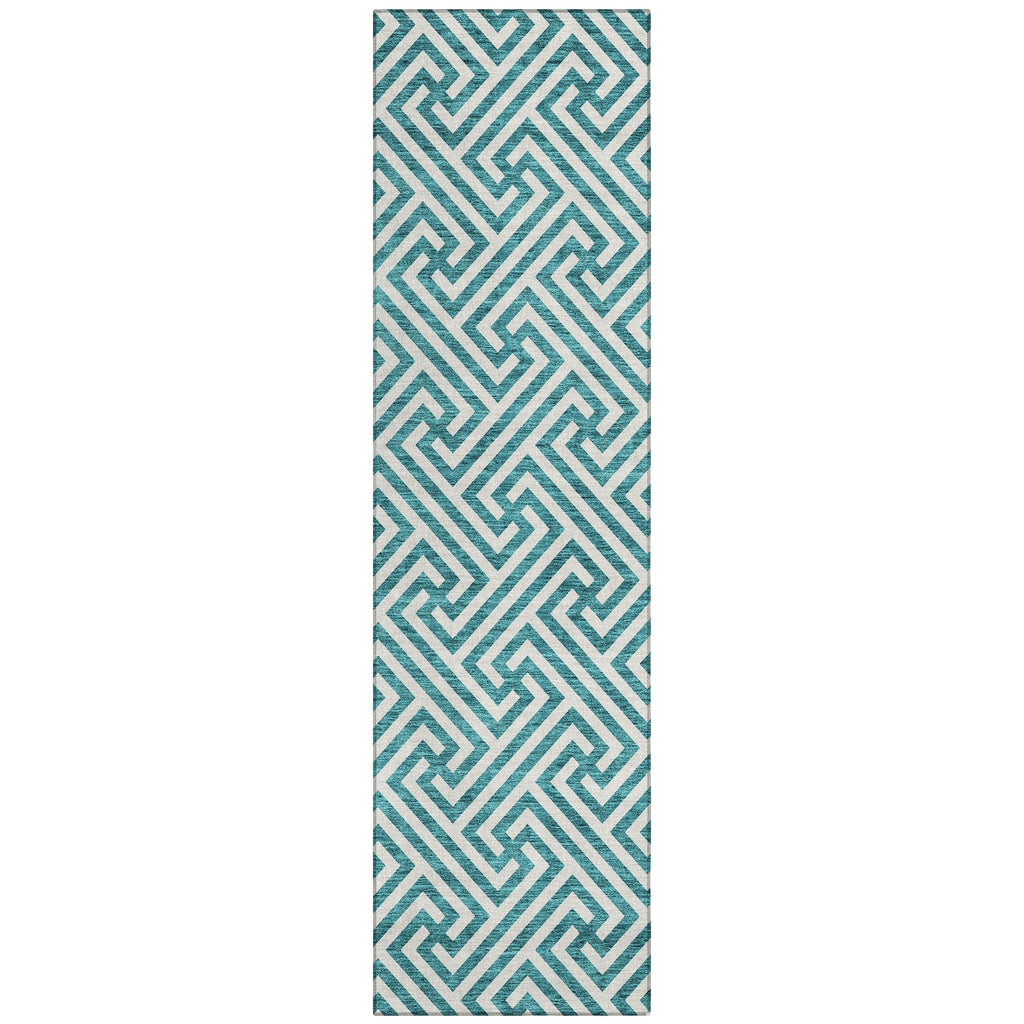 addison chantille acn731 teal rug