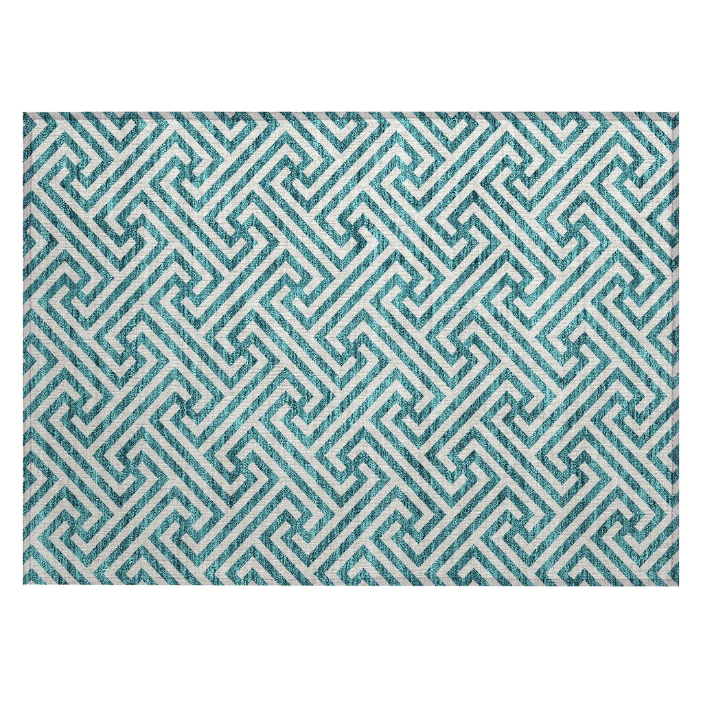 addison chantille acn731 teal rug