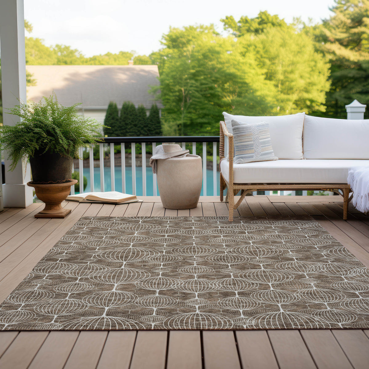 addison chantille acn732 chocolate rug