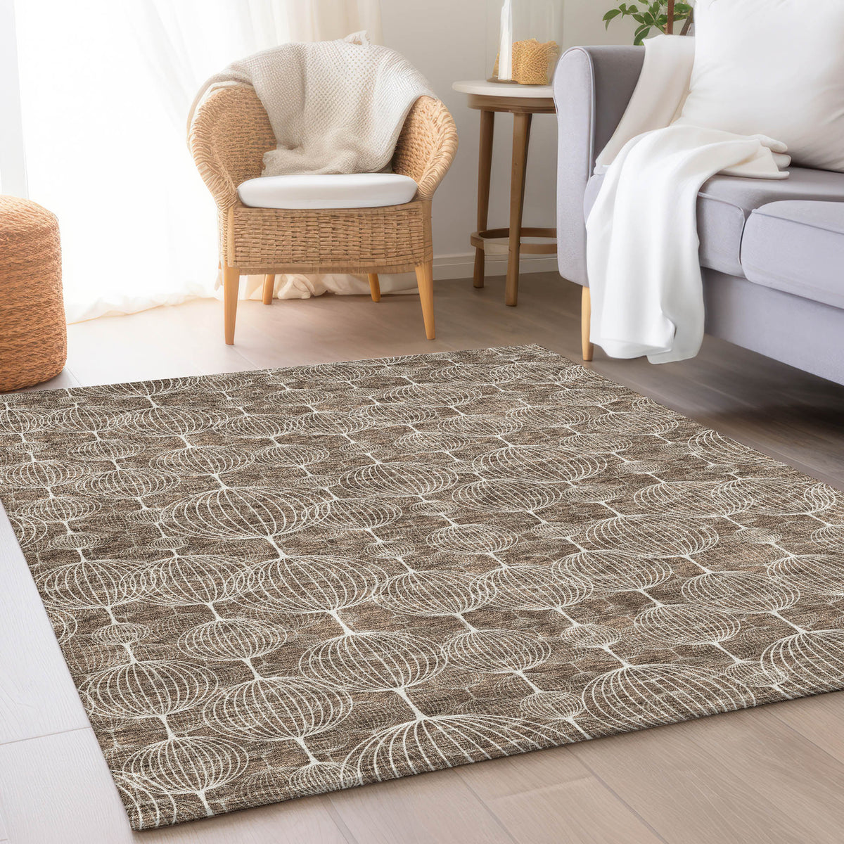 addison chantille acn732 chocolate rug