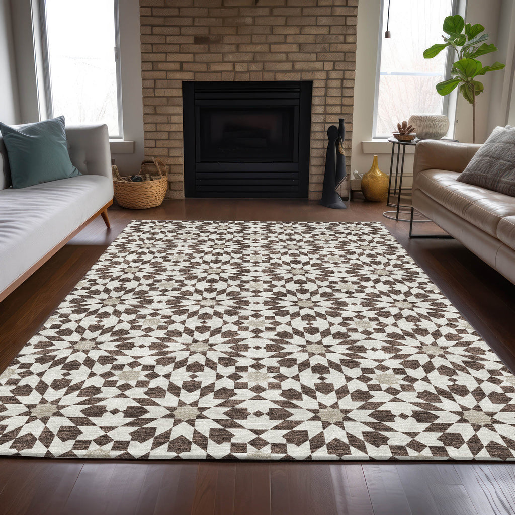 addison chantille acn734 brown rug