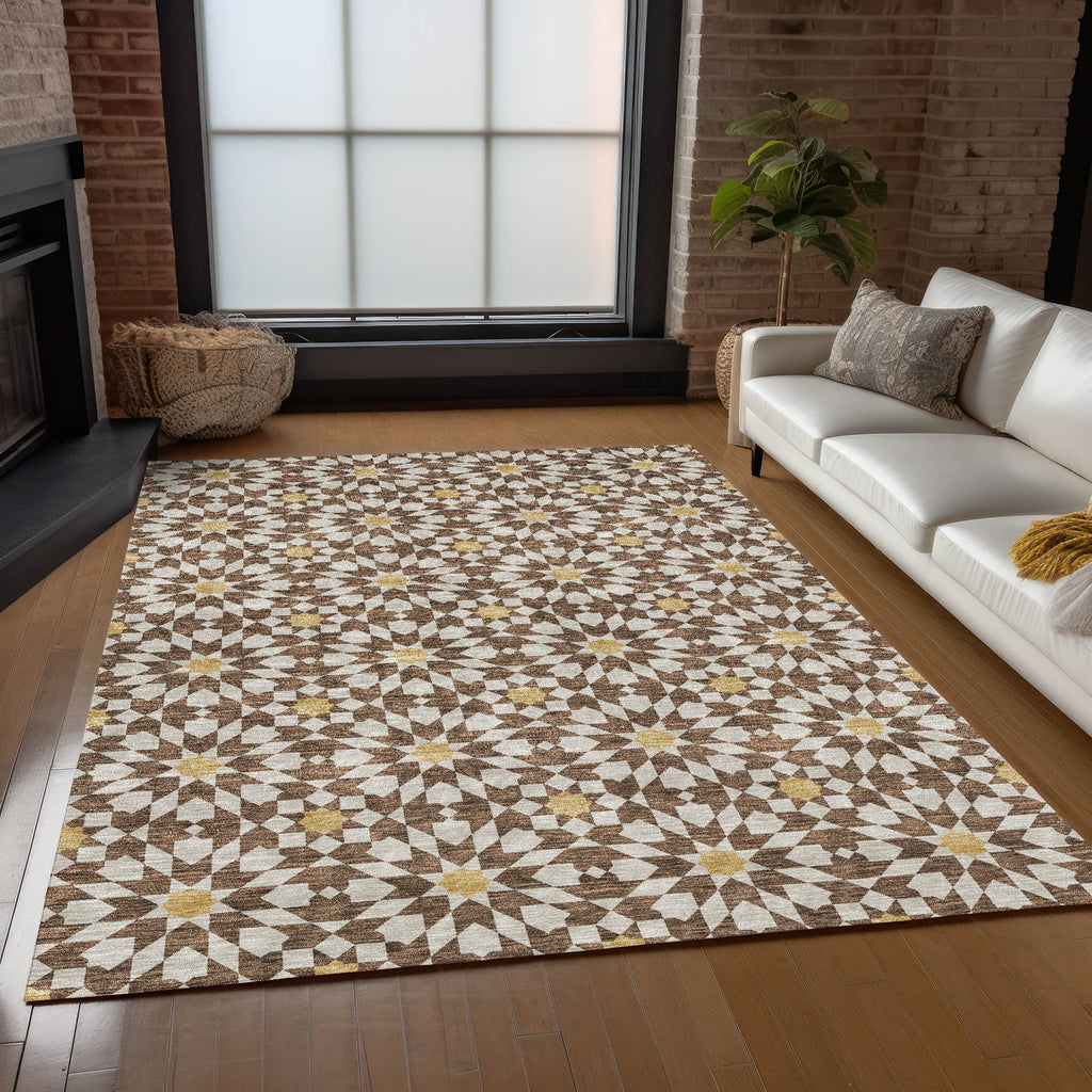 addison chantille acn734 chocolate rug