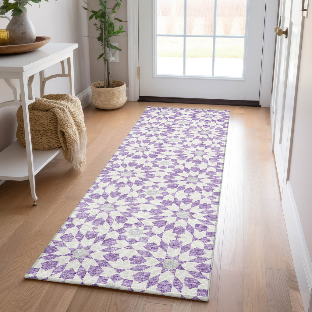 addison chantille acn734 lavender rug