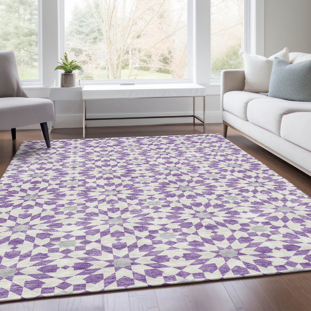 addison chantille acn734 lavender rug
