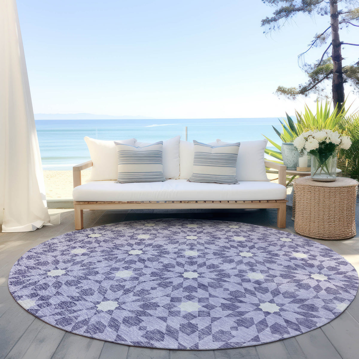 addison chantille acn734 lilac rug