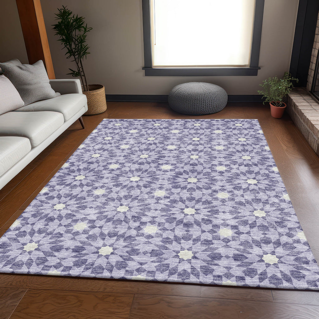 addison chantille acn734 lilac rug
