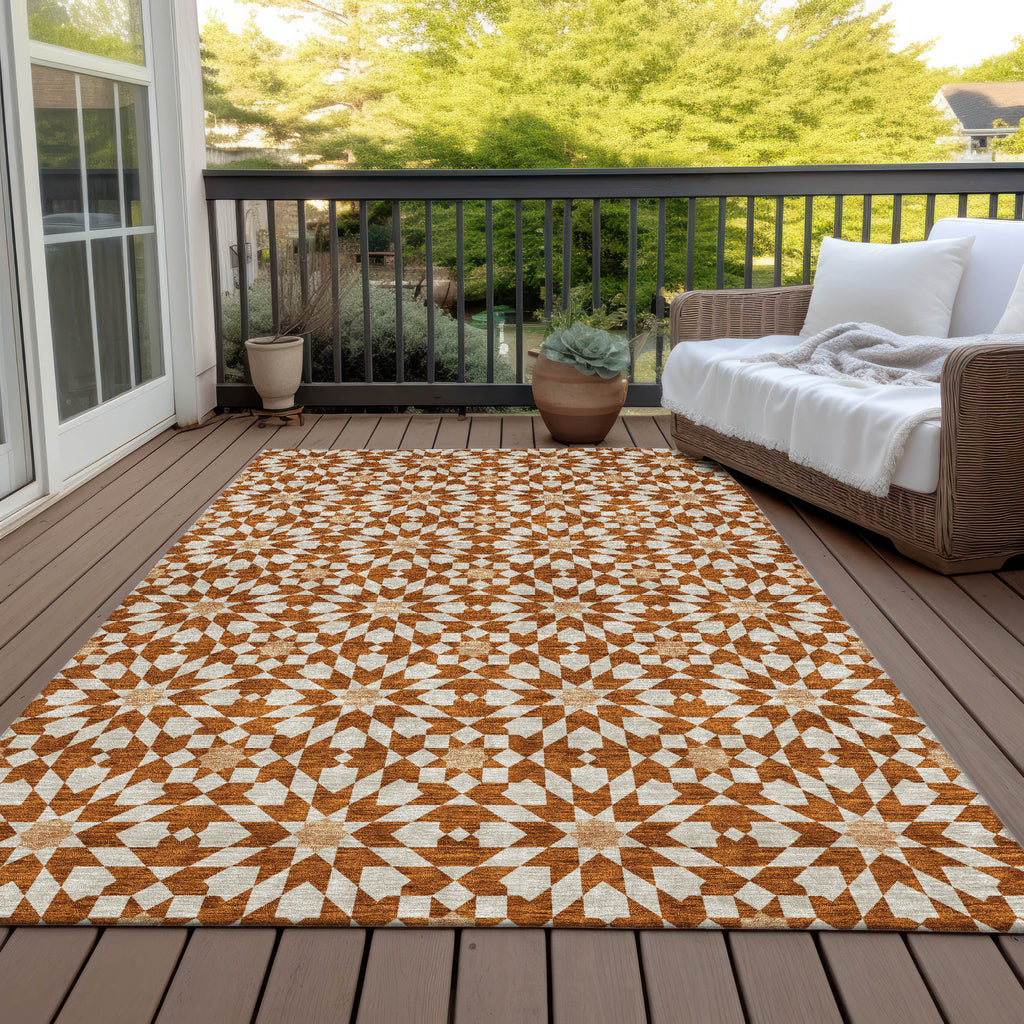 addison chantille acn734 paprika rug
