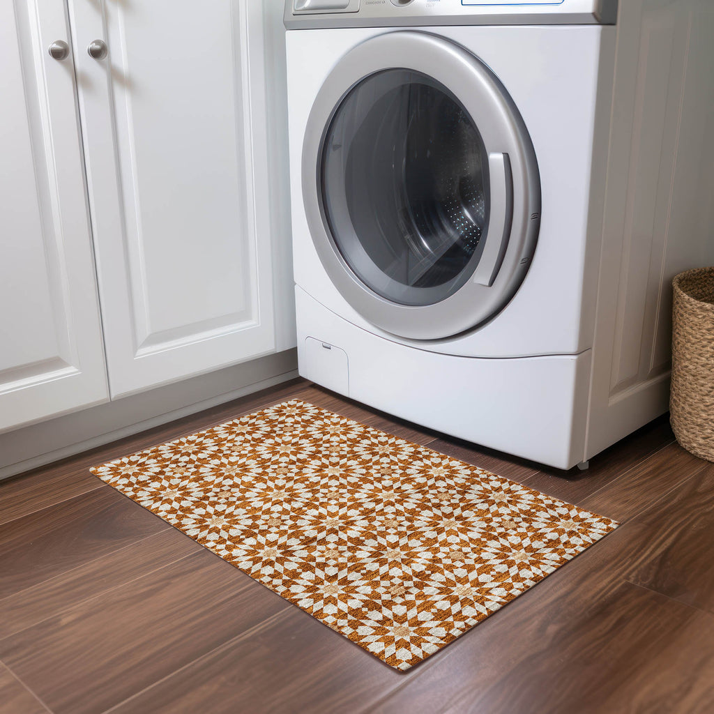 addison chantille acn734 paprika rug