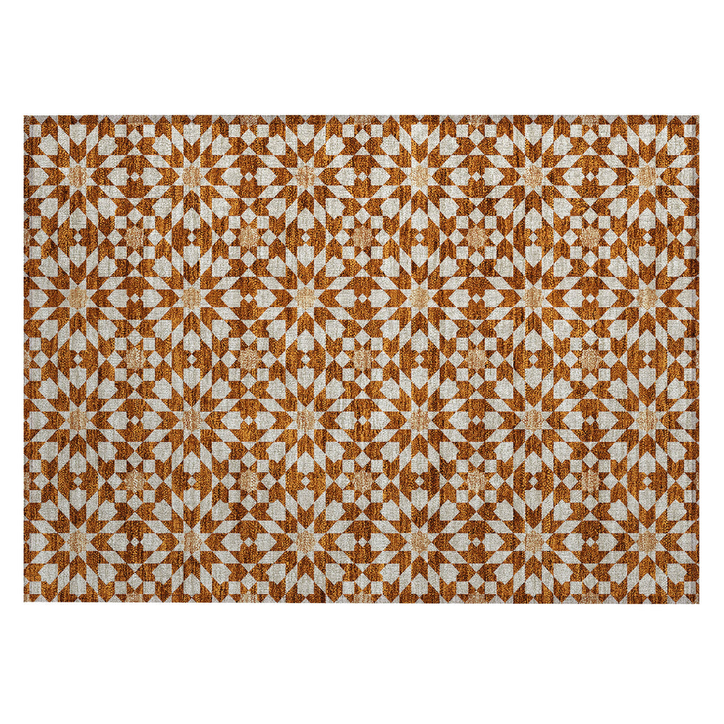 addison chantille acn734 paprika rug