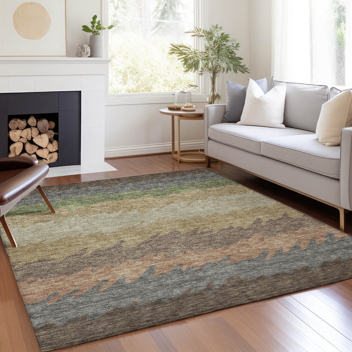 addison chantille acn736 chocolate rug