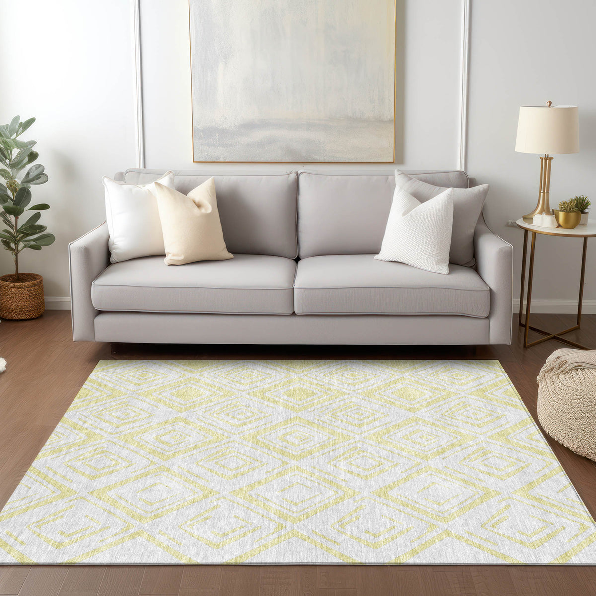 addison chantille acn737 yellow rug