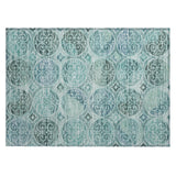addison chantille acn738 teal rug