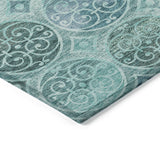 addison chantille acn738 teal rug
