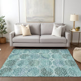 addison chantille acn738 teal rug