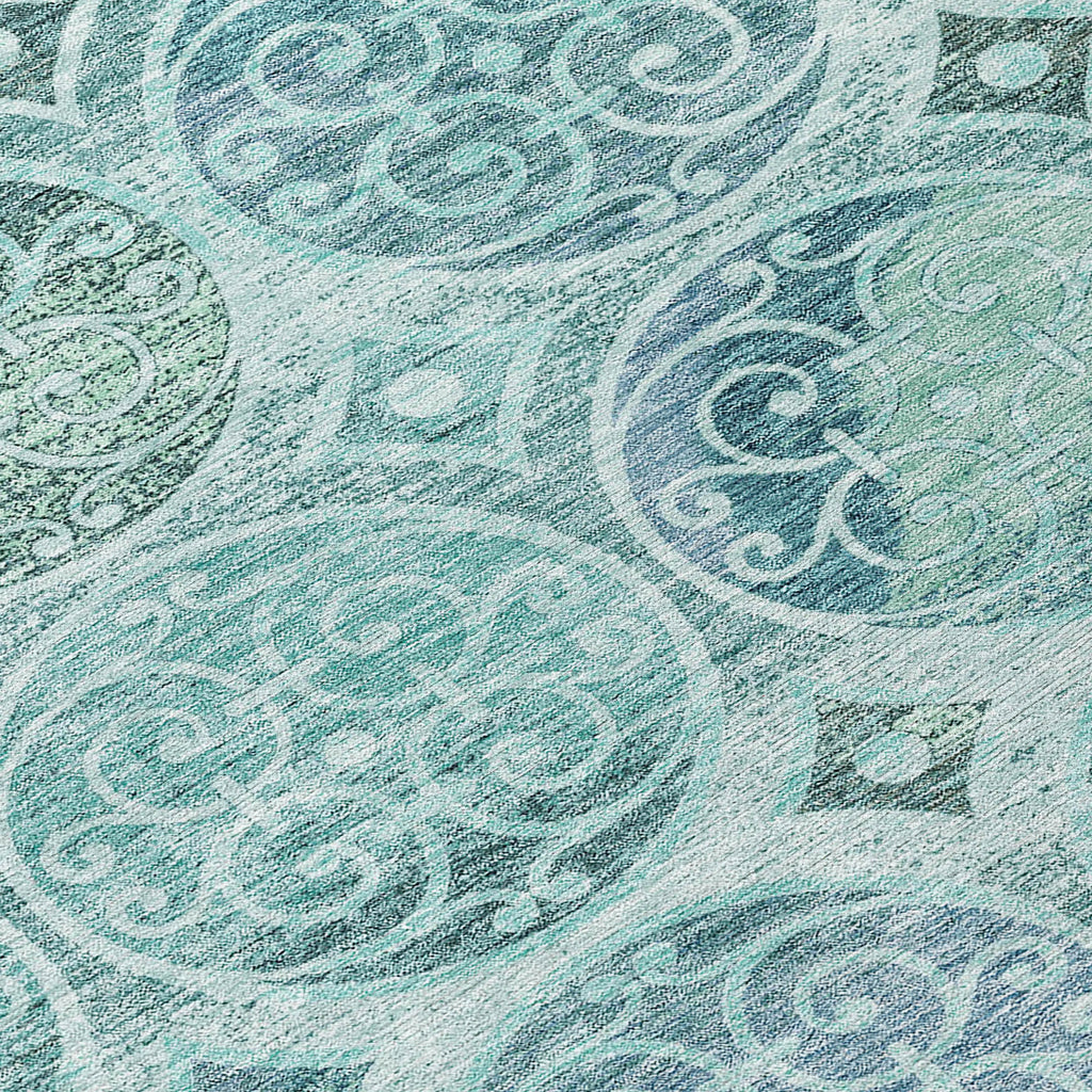 addison chantille acn738 teal rug
