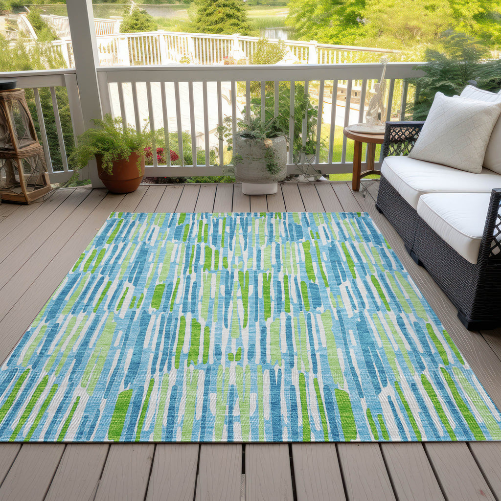 addison chantille acn739 aqua rug