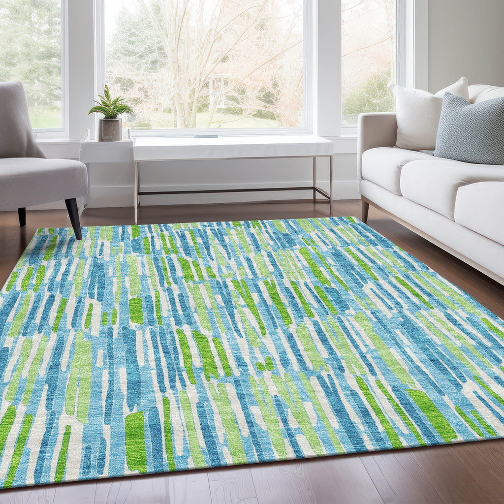 addison chantille acn739 aqua rug
