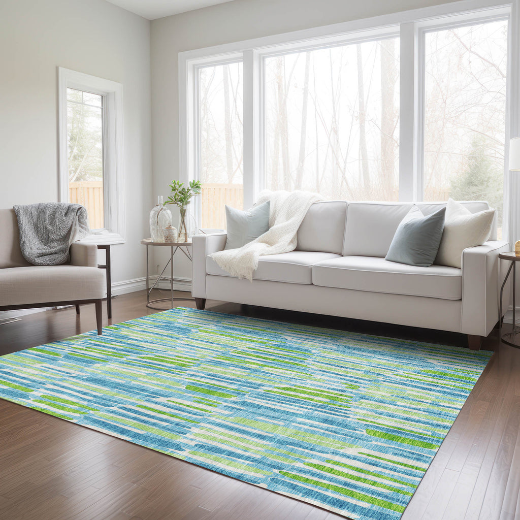addison chantille acn739 aqua rug