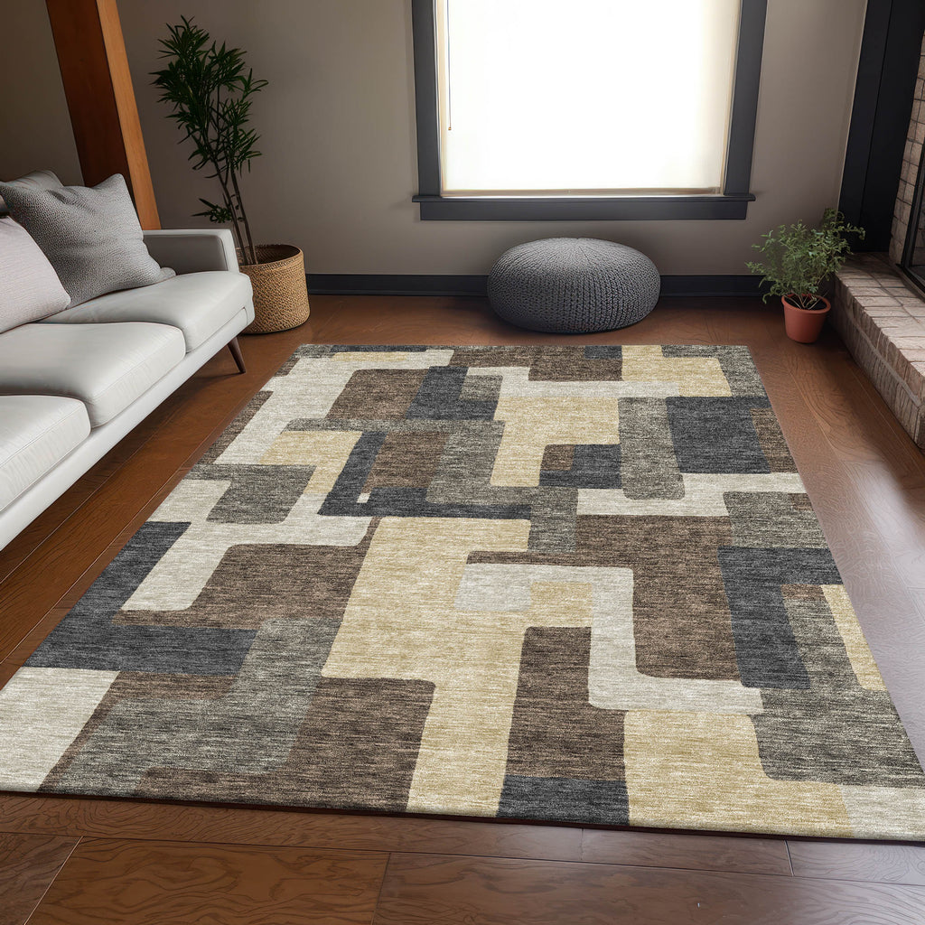addison chantille acn740 chocolate rug