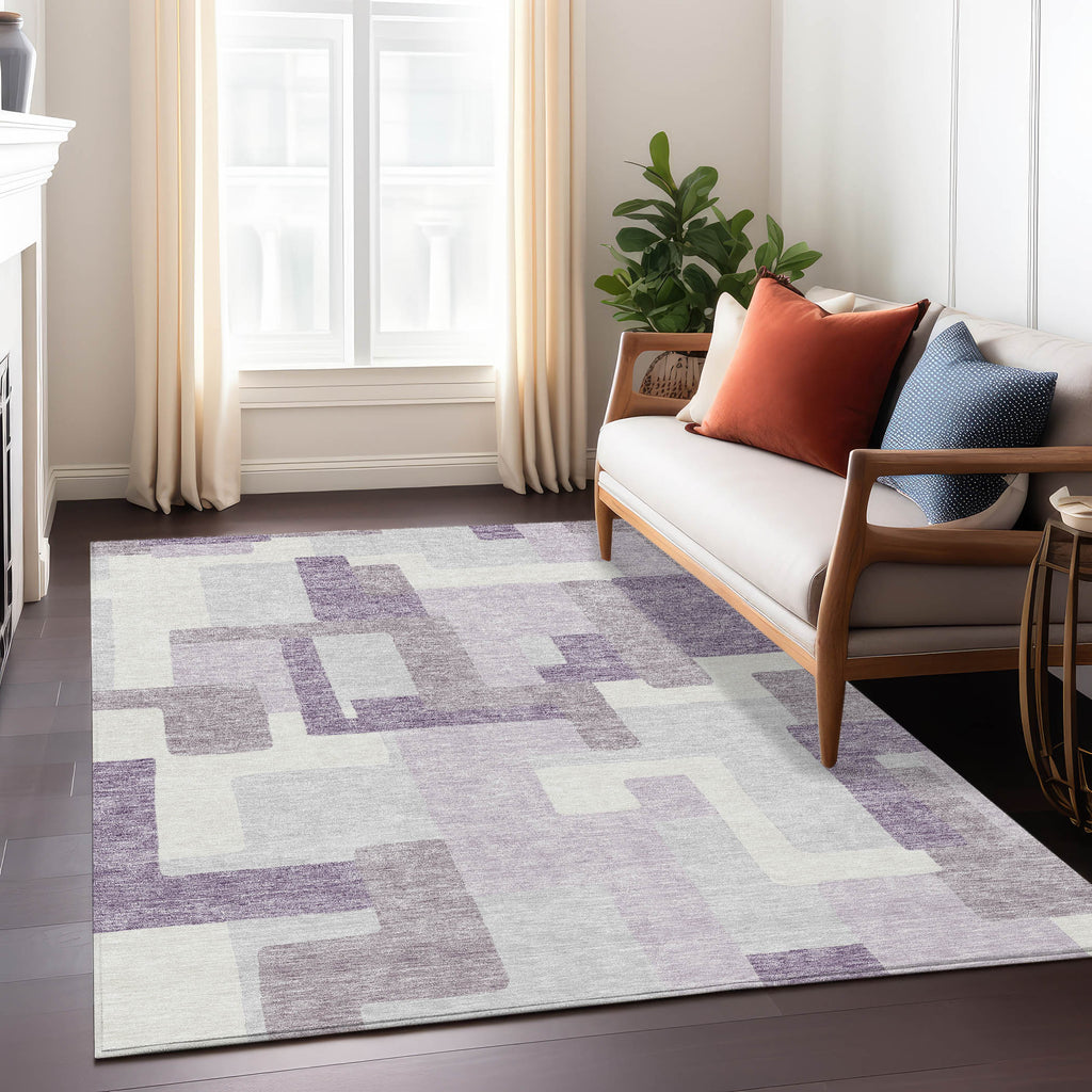 addison chantille acn740 lavender rug