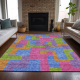 addison chantille acn740 purple rug