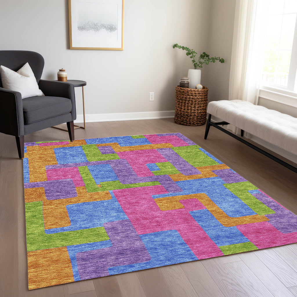 addison chantille acn740 purple rug