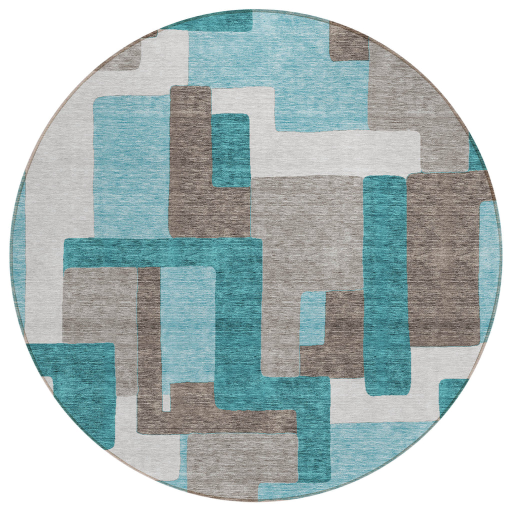 addison chantille acn740 teal rug