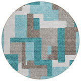 addison chantille acn740 teal rug