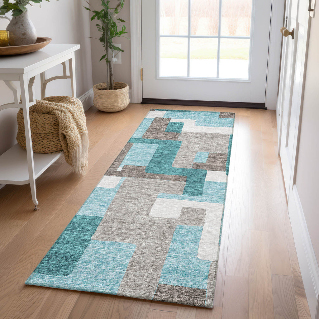addison chantille acn740 teal rug