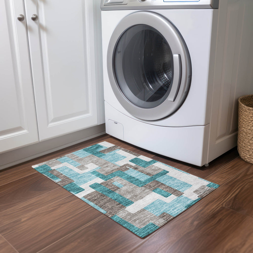 addison chantille acn740 teal rug
