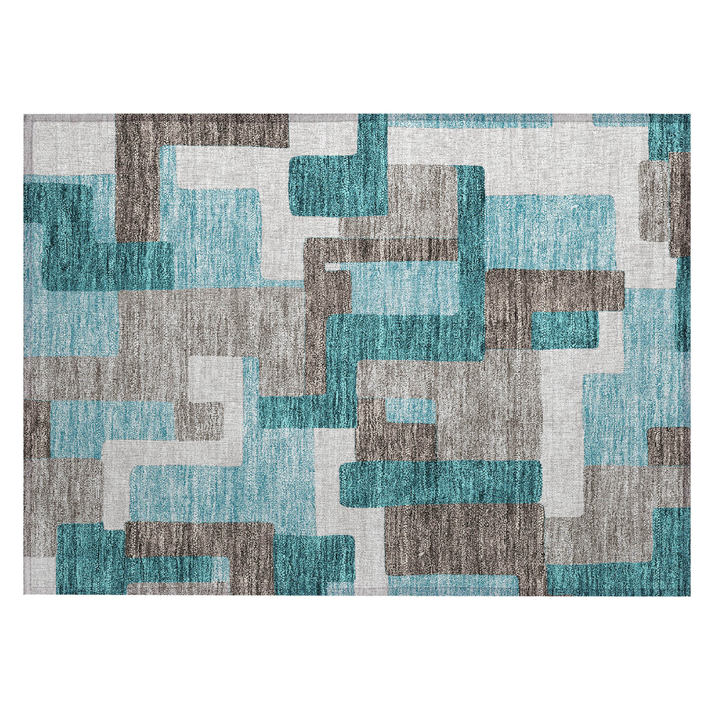 addison chantille acn740 teal rug