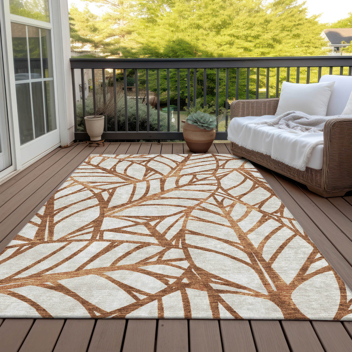 addison chantille acn741 paprika rug