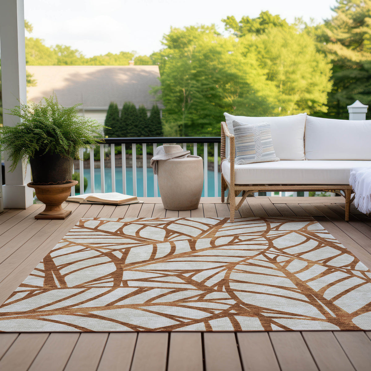 addison chantille acn741 paprika rug