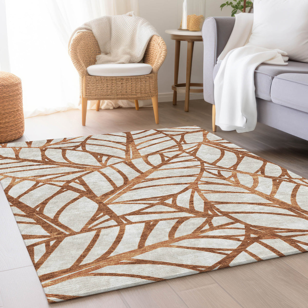 addison chantille acn741 paprika rug