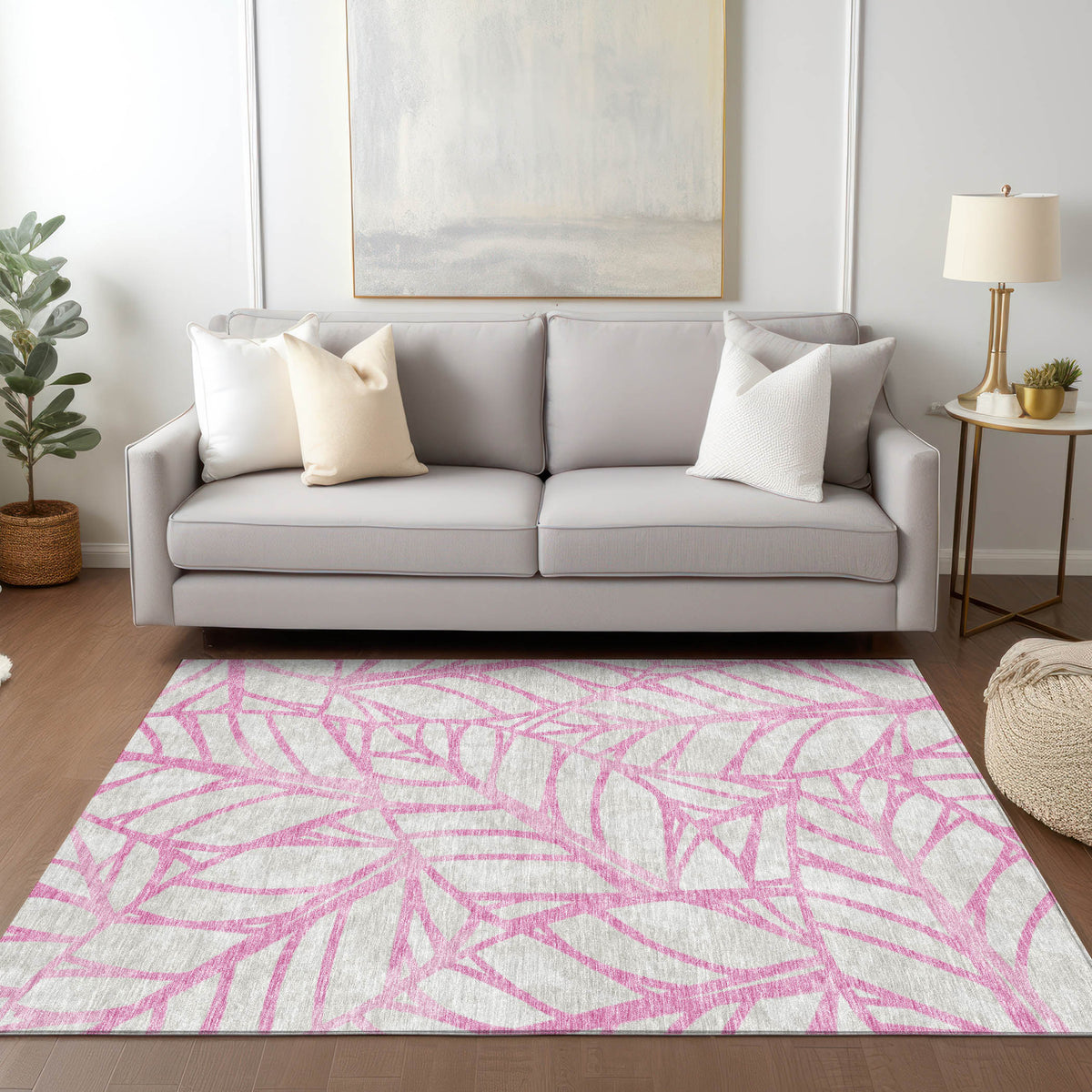 addison chantille acn741 pink rug