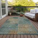addison chantille acn742 teal rug