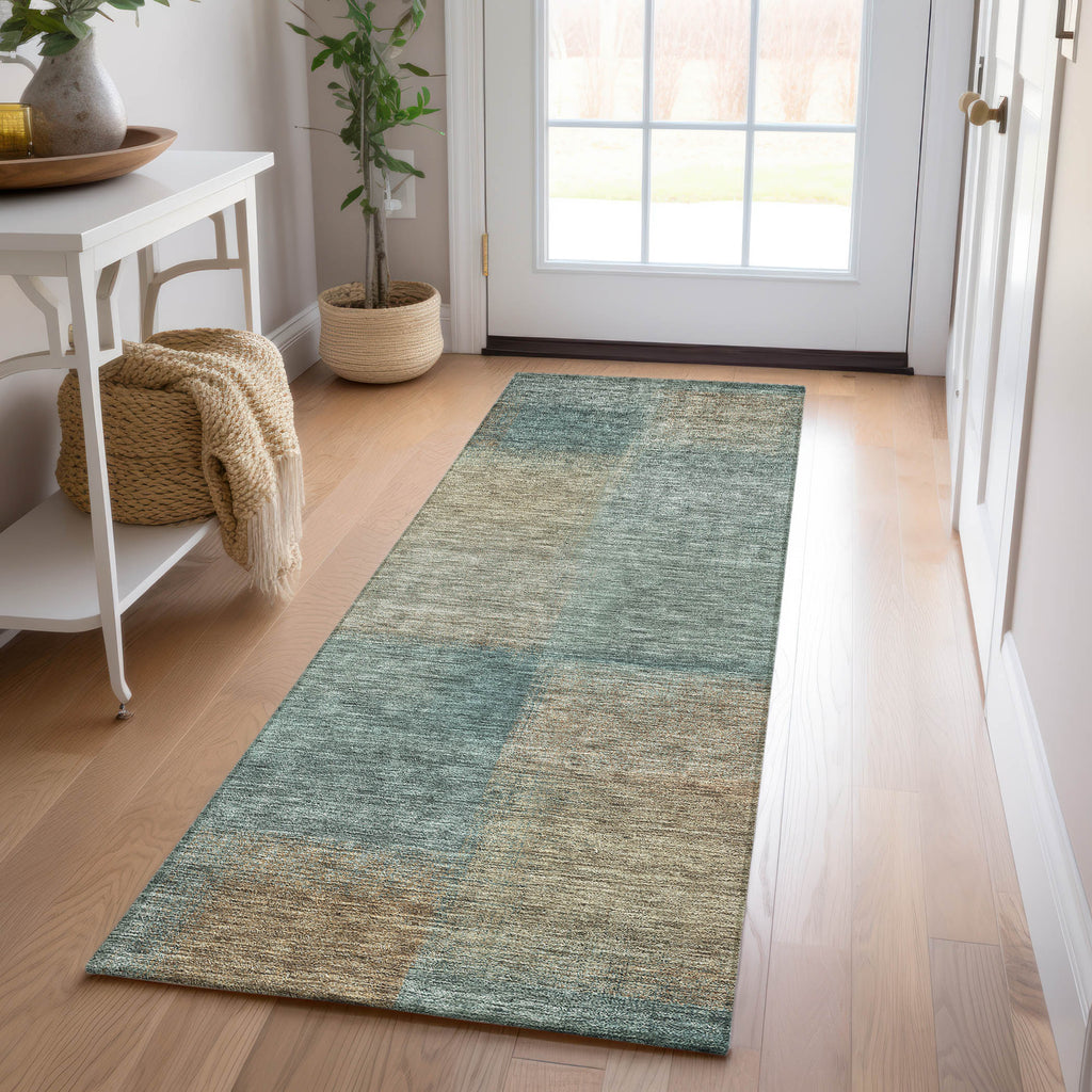 addison chantille acn742 teal rug