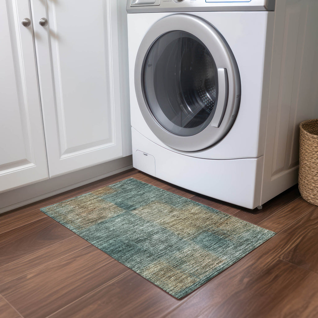 addison chantille acn742 teal rug