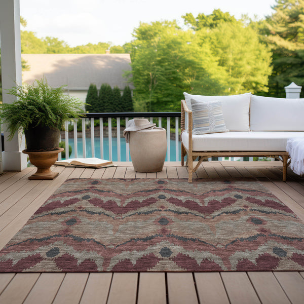 addison chantille acn743 burgundy rug