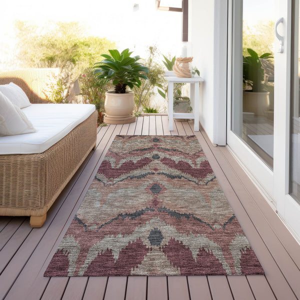 addison chantille acn743 burgundy rug